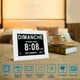 thumbnail image 5 of Reloj digital LCD con calendario, fecha no abreviada, día y hora, atenuación automática, 8 idiomas, pantalla HD, recordatorio, 5 of 6