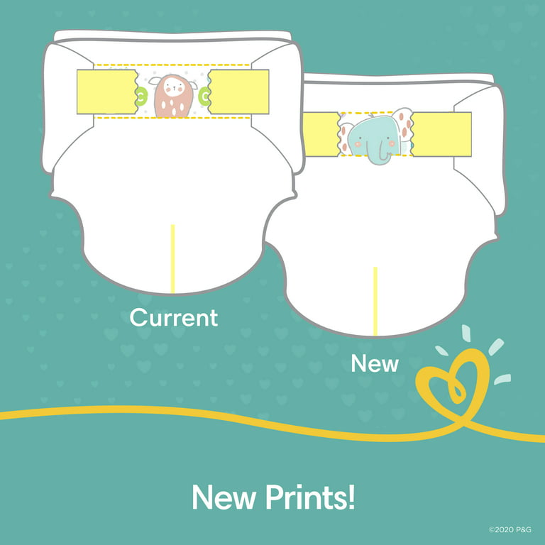  Pampers Swaddlers Disposable Baby Diapers, Size 4, One Month  Supply, 164 Count : Baby