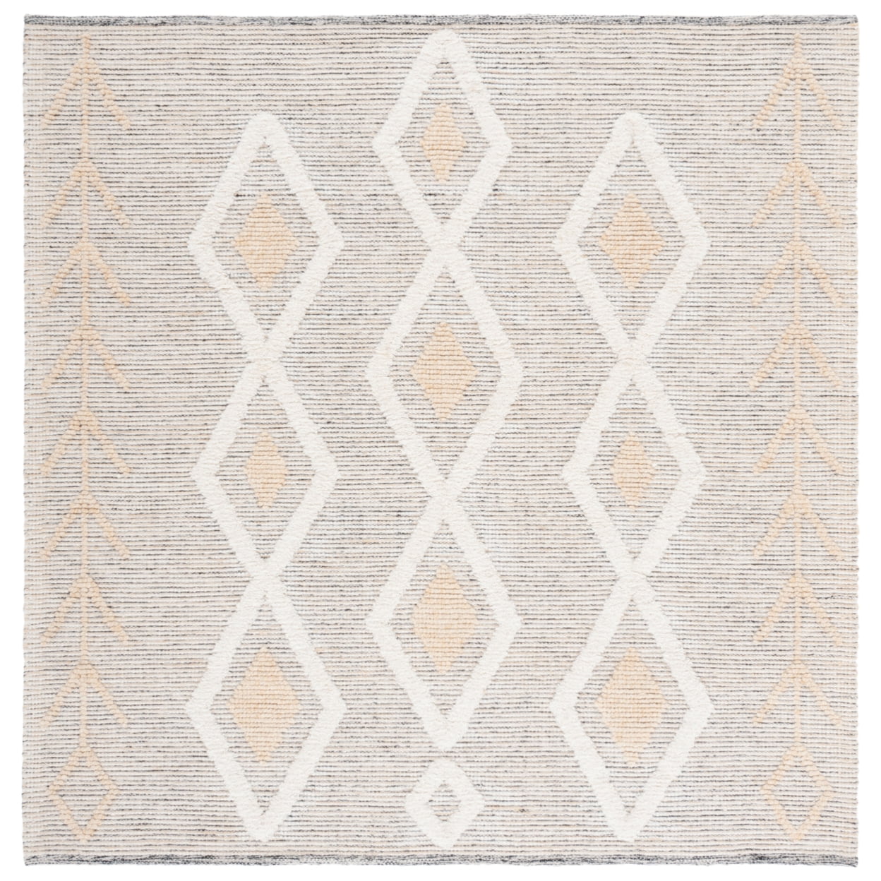 SAFAVIEH Vermont Yazmin Geometric Runner Rug, Gold/Ivory, 2'3" x 9'