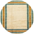thumbnail image 1 of Ahgly Company Indoor Round Abstract Khaki Gold Abstract Area Rugs, 7' Round, 1 of 6