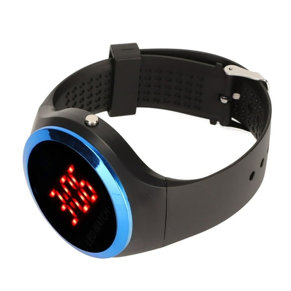 RelOJ Digital Del Estudiante, RelOJ Deportivo Digital Red Red cumpleaños regalable Ajustable Para Acamp Al Aire Libre
