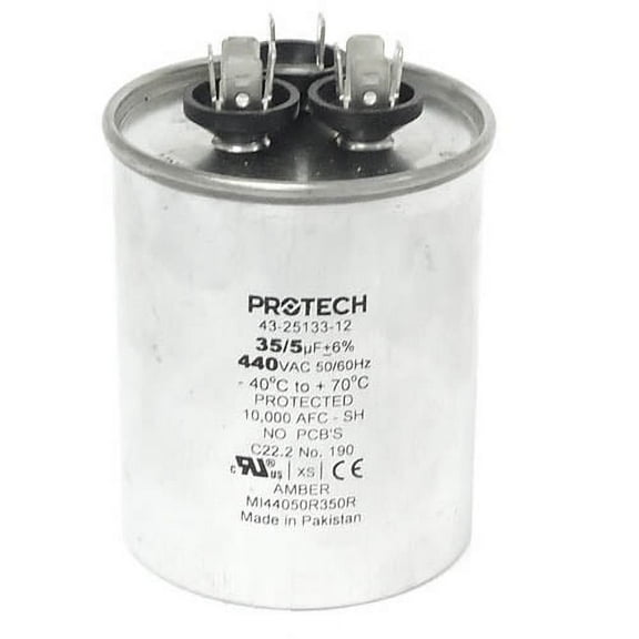 43-25133-12 - OEM Rheem Capacitor 35/5 uf 370vac