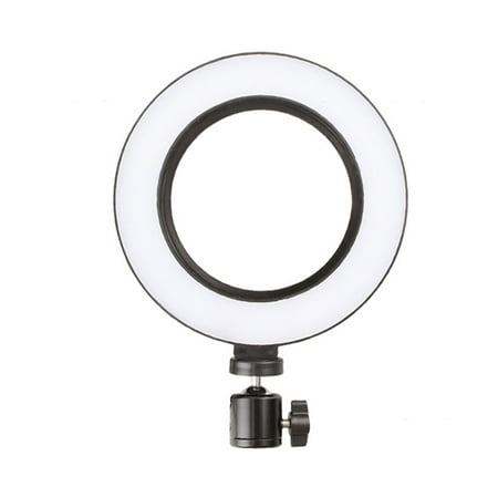 Image of moobody 160MM LED Ring Light Fill Light Photography LED Selfie Light Dimmable Camera Phone Lamp USB Powered for Live Stream/Makeup