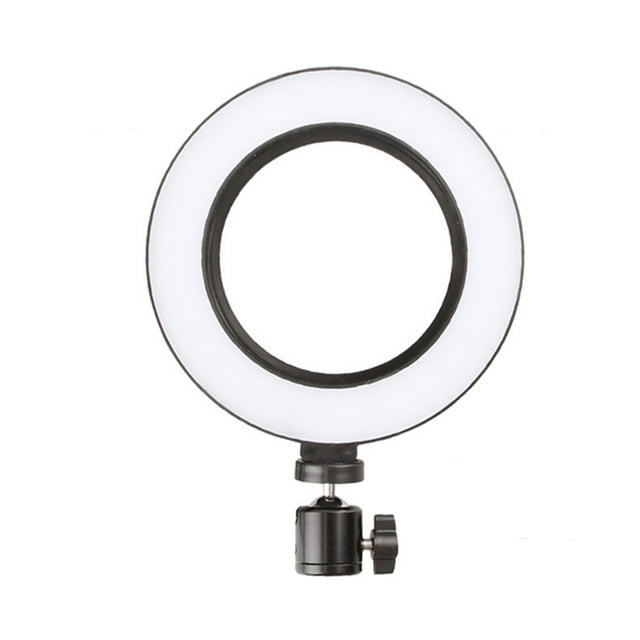 Amdohai 160MM LED Ring Light Fill Light Photography LED Selfie Light Dimmable Camera Phone Lamp USB Powered for Live Stream/Makeup