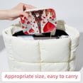 thumbnail image 6 of Valentine's Day Velvet Necklace Holder: Portable Travel Organizer Box with Removable Compartment - Great Gift for Any Occasion, 6 of 7