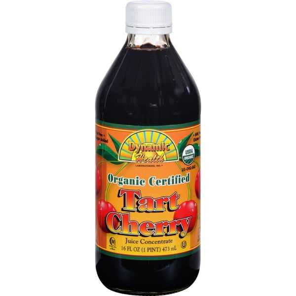 Dynamic Health Organic Certified Tart Cherry Juice Concentrate Tart