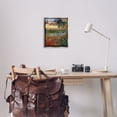 thumbnail image 3 of Stupell Industries Van Gogh Flower Garden Landscape & Nature Painting Gray Floater Framed Canvas Art Print Wall Art, 17 x 21, 3 of 10