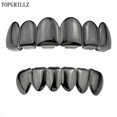 thumbnail image 1 of Gold Silver Plated HIP HOP Tooth Grillz Top&amp; Bootom Groll Set With Silicone Vampire Teeth Best Gift ForChristmas BLD, 1 of 6
