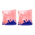 thumbnail image 1 of Siruishop 3xSwimming Arm Rings Pool Inflatable Swim Arm Bands for Adults Child Men Women Pink Round, 1 of 8