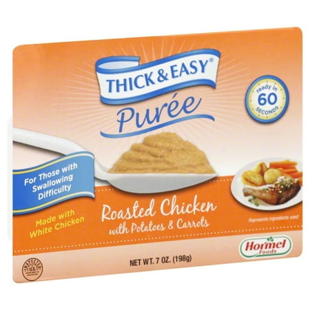 Roasted Potato - Thick & Easy Roasted Chicken with Potatoes and Carrots Puree, 7oz - 7 per case