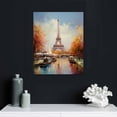 thumbnail image 4 of Nawypu Paris Eiffel Tower Wall Art Paris Pictures Wall Decor Paris Eiffel Tower Canvas Painting Print Artwork Modern Home Decorations Framed for Living room Bedroom Office, 4 of 4