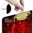thumbnail image 3 of Acrylic Clipboards with Low Profile Clip, A4 Standard Size 9" x 12.5" File Holder for Writing Drawing, Clip Boards for Doctors Offices, Christmas Bells Gifts, 3 of 7