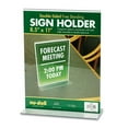 thumbnail image 3 of (2 pack) Nu-Dell T-shape Acrylic Frame Standing Sign Holder, 3 of 3