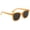 Frosted orange1, variant on Kids Square Sunglasses with Dark Tint for Daily Outdoor Wear
