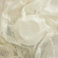 thumbnail image 6 of THD Bella Floral Rod Pocket Lace Short Cafe Swags for Small Windows - 28 x 36 Inch Length (Ivory Swags, Set of 2), 6 of 6
