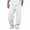 White, variant on qucoqpe Mens Fleece Active Workout Jogger Sweatpants for Men with Pockets and Drawstring