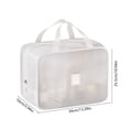 thumbnail image 6 of Makeup Bag Small Portable Mesh Travel Wash Bag Transparent Storage Organizer for Cosmetics, 6 of 6