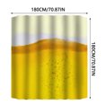 thumbnail image 3 of Shower curtain,Shower Curtain 70x70 Inch With 12 Plastic Hooks Waterproof Shower Curtain Bathroom Heavy Side Shower Curtain Machine Washable Quick Dry, 3 of 8