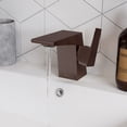thumbnail image 6 of Carre Single Hole, Single-Handle, Bathroom Faucet in Oil Rubbed Bronze, 6 of 12