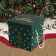 thumbnail image 4 of Caja de regalo navideña de 2 piezas, vacía, plegable, para oficina, color negro mate, 20 x 15 x 10 cm, 4 of 8