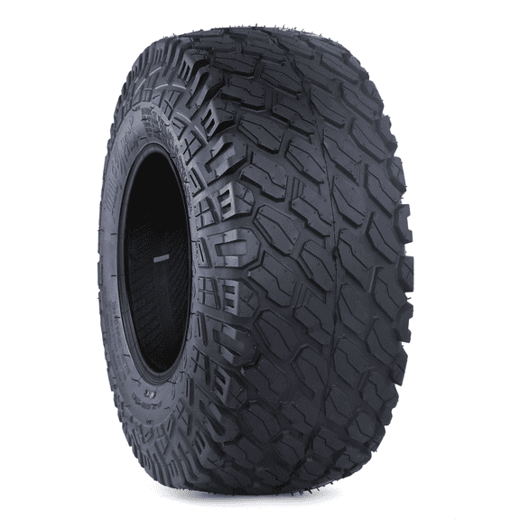 WOLF PACK 18X8.50-8 Golf Cart Tires Non-Directional Tubeless Tire Multi-Terrain Tire with Superior Traction and Mud-Resistant Self-Cleaning Tread Design for Long-Lasting Performance
