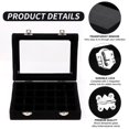 thumbnail image 3 of Jewellery Box Jewellery Organiser for Ring Earring Necklace Jewellery Display Box Storage Box Jewellery Showcase with Lid, 3 of 4