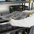 thumbnail image 2 of CleverMade Collapsible Grated Utility Crate, 8 Gal, 2 of 8