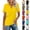 18# Yellow, variant on Womens 2026 Lapel Blouses V Neck Polo Shirts Short Sleeve Shirts Solid Color Basic Tees Dressy Casual Summer Tops Yellow M
