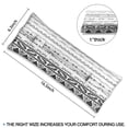 thumbnail image 2 of Rustic Style Post Surgery Seatbelt Pillow - Mastectomy Cushion, Bohemian Patterns, Pressure Relief, 2 of 4