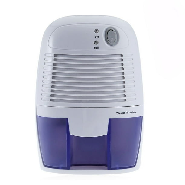 Mini Déshumidificateur Portable pour la Maison, Sécheur d'Air à Absorption d'Humidité, avec Indicateur LED d'Arrêt Automatique, Purificateur d'Air, 500ml