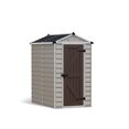 thumbnail image 1 of SkyLight 4 ft. x 6 ft. Garden Outdoor Storage Shed - Beige, 1 of 9