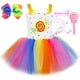 thumbnail image 1 of 2023 niñas Arco Iris Color caramelo princesa vestido Prium Cosplay disfraz Lollipop Sauna banda cumpleaños fiesta ropa niños vacaciones ropa zhangyuxiang unisex, 1 of 2