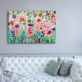 thumbnail image 5 of Epic Graffiti 'Garden Party2 by Noemi Ibarz, Canvas Wall Art, 60"x40", 5 of 8
