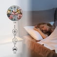thumbnail image 4 of 14 Inch Wall Clock Battery Operated Silent Clock Decorative for Office, Kitchen, Outdoor, Living Room，Titmouse in a Blooming Cherry Orchard Drawing, 4 of 4
