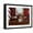 Black Frame, variant on Art.com The Buck Stops Here Art Print by Lucia Heffernan, Brown Frame Wall Art, 29" x 23"