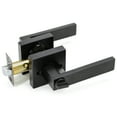 thumbnail image 5 of Villar Home Designs Door Lever Crown Black Privacy 20 Pack, 5 of 8