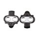 thumbnail image 2 of Mountain Bicycle Pedals Cleat Biking Bike Cleat Set Clip-in Clips Kit Nuts Cleats For Spd Pedals Pl Banmo, 2 of 5