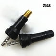 2Pcs Tpms Tire Pressure Sensor Valve Stem Service Kit for Cars