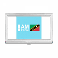 thumbnail image 1 of I Am From  Kitts Nevis Business Card Holder Case Pocket Box Wallet, 1 of 3
