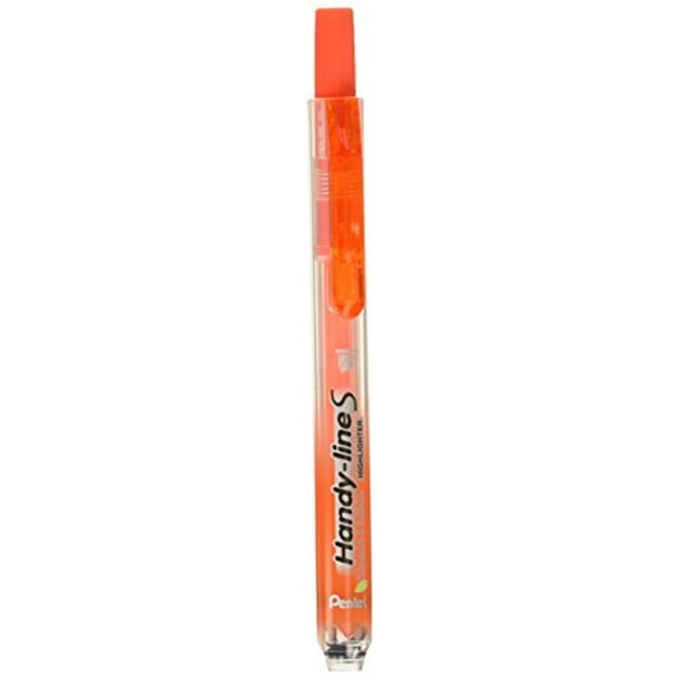Pentel Handyline S Retractable and Refillable Highlighter, Chisel Tip