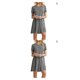 thumbnail image 3 of Vestido de verano para Mujer Minnieouse camiseta holgada de cuello color sólido, 3 of 6