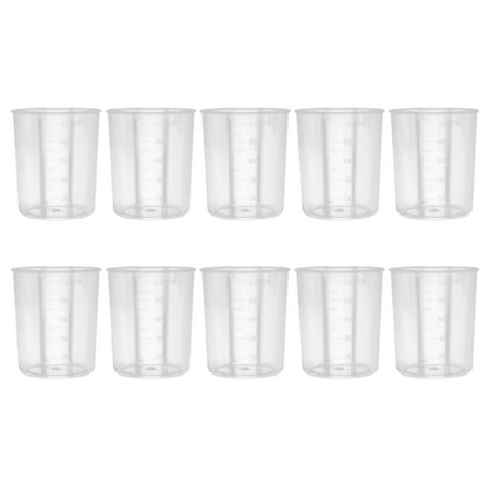 

10X Disposable Liquid Measuring Cups 8Oz Resin Mixing Cups for Epoxy Resin 100ml