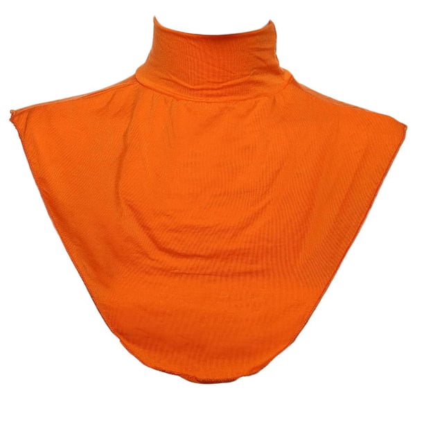 Cuello falso desmontable de modal naranja jinwen cuello de dickey