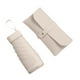 thumbnail image 4 of Paraguas plegable paraguas de lluvia para mujer paraguas de viaje portátil impermeable , beige, 4 of 9