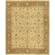 Due Process Stable Trading Mirzapur Oushak Light Gold & Rust Area Rug, 10 x 16 ft.
