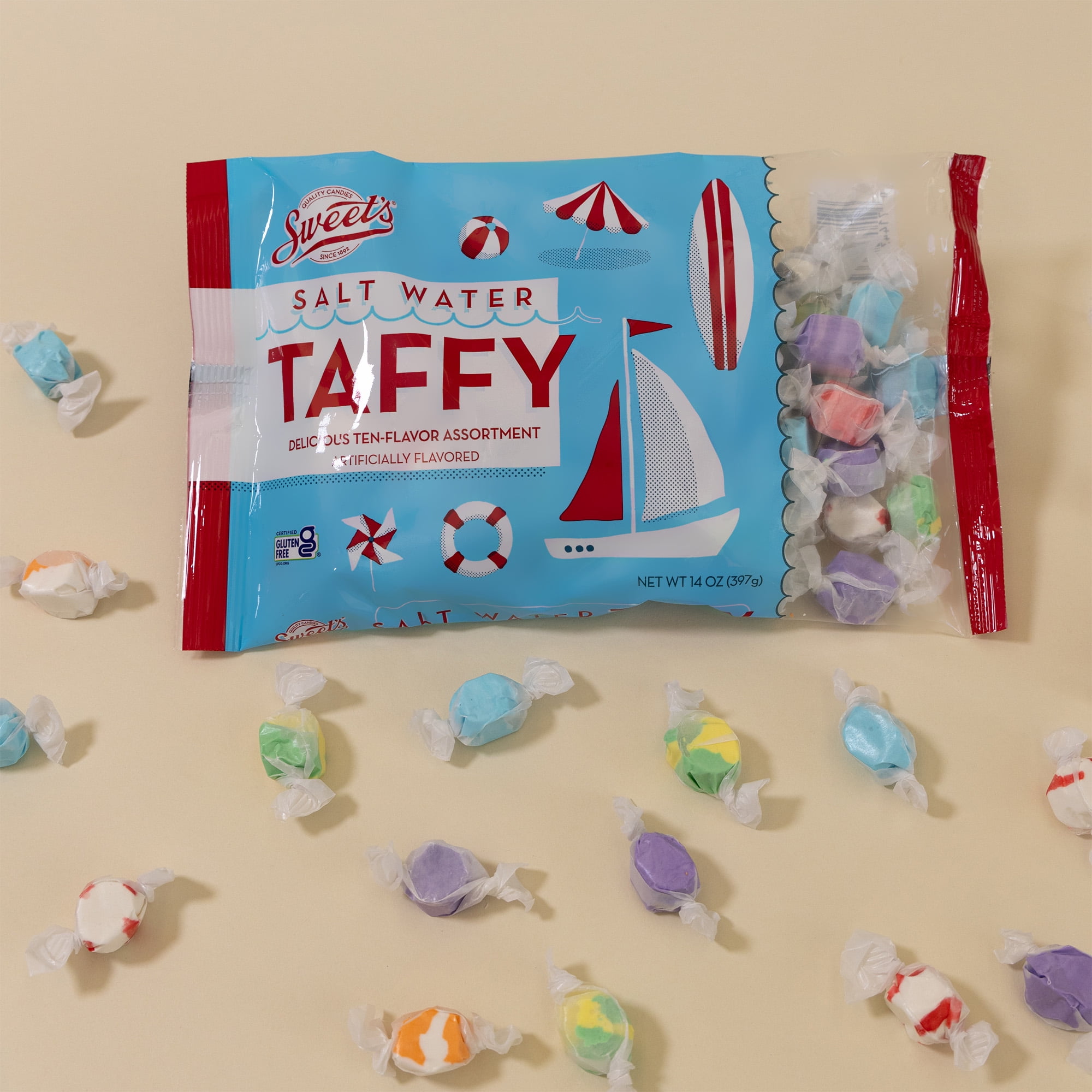Salt Water Taffy 16 Flavor Assortment