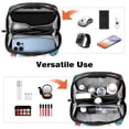 thumbnail image 6 of Monkey USB Organizer Charger Pouch Charger Organizer Travel Case Small Box Organizer Storage Container Waterproof Oxford Cloth Electronics Accessories Storage Case 5.9x9.44x3.14 in, 6 of 6