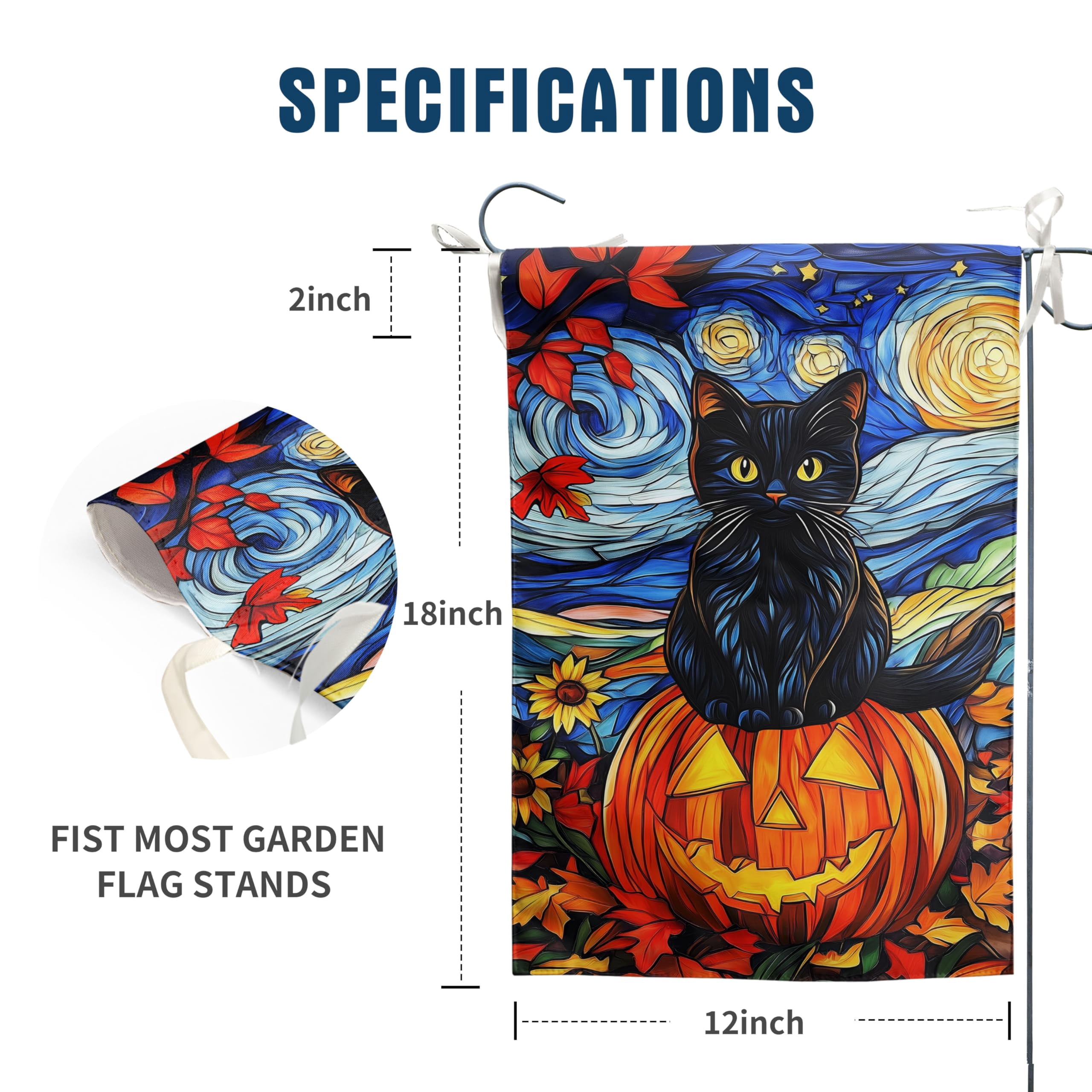 4th of July Chocolate Lab Garden Flag Red White Blue Floral Labrador Dog Yard Flags Small Memorial Independence Day Banner 12x18 Double Sided for Outside Outdoor Patriotic Decor