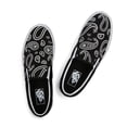 thumbnail image 2 of Vans Classic Slip On Peace Paisley Bandana Black/White Men's Shoes Size 11, 2 of 6