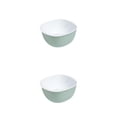thumbnail image 3 of Monstrate Cesta de colador de aplicación amplia blanca para limpiar verduras, frutas y arroz, drenaje rápido, verde S Verde S 2Conjunto, 3 of 6